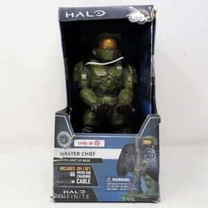 Cable Guys Halo Master Chief w/ Light Up Base Xbox Controller Holder Damaged Box